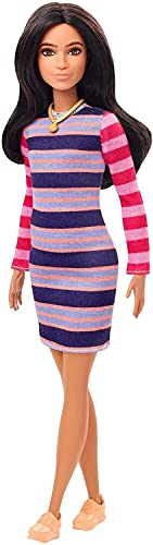 Doll with Down Syndrome Wearing Floral Dress F595