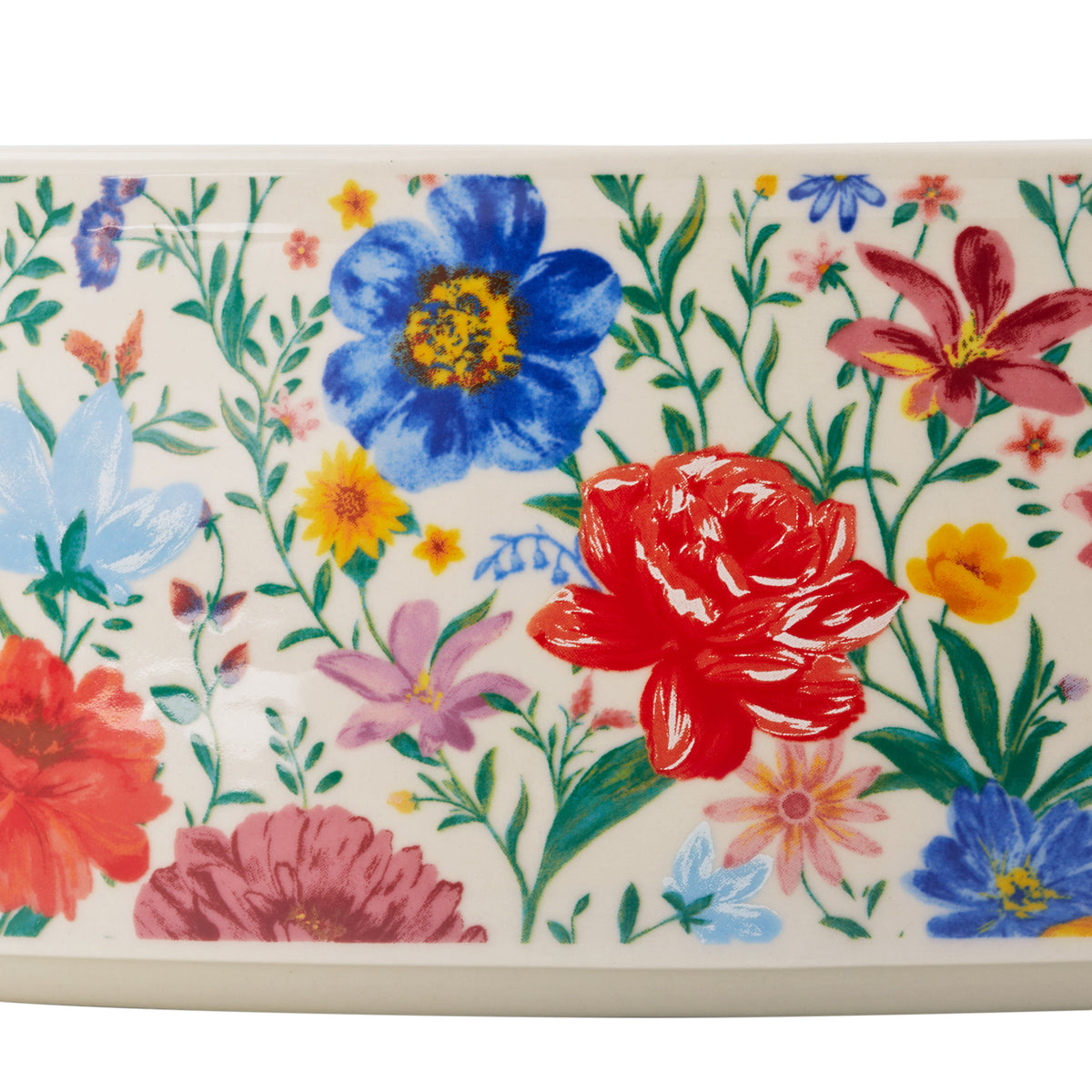 12-inch Ceramic & Wood Lazy Susan L2915