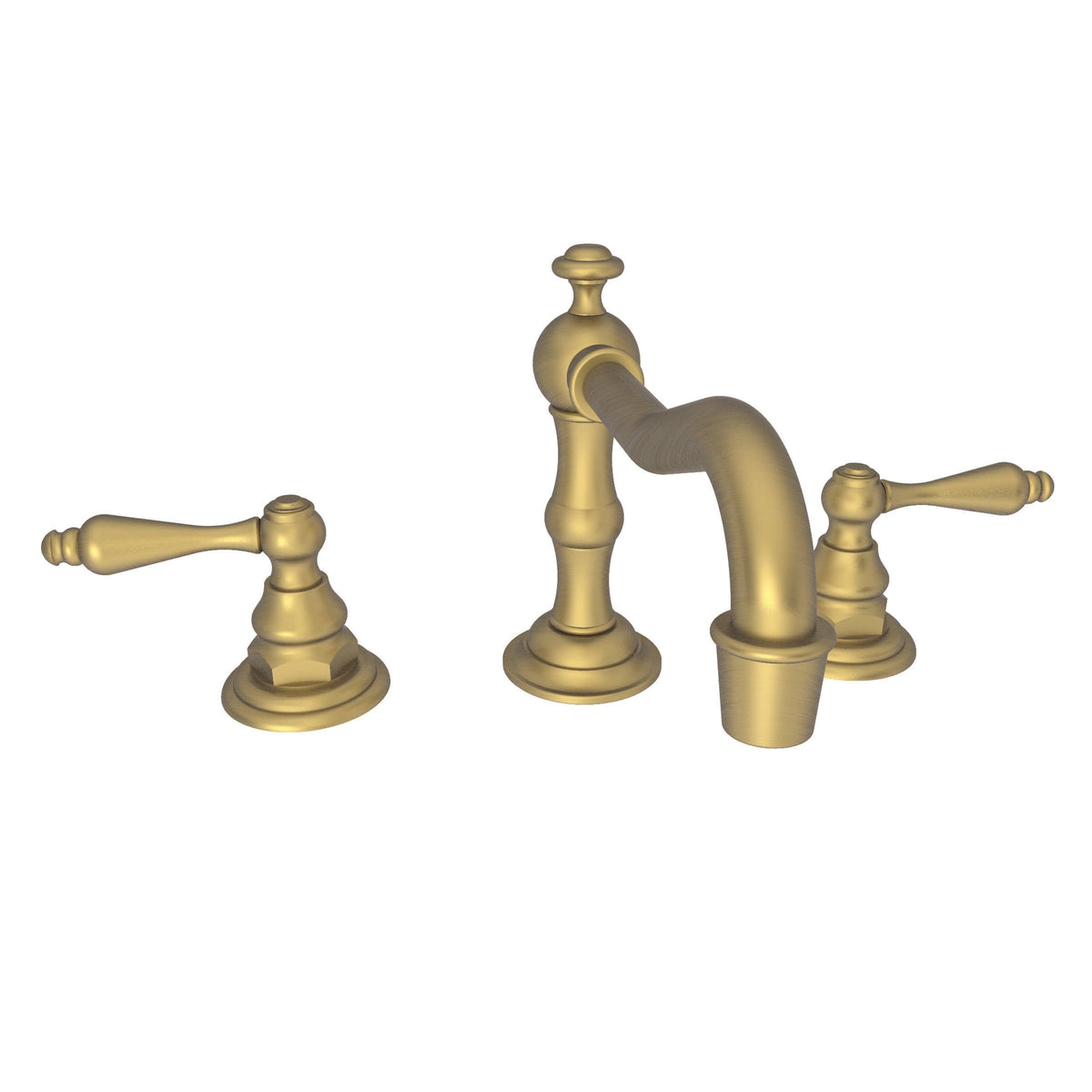 Antique Brass Widespread Lavatory Faucet J238791