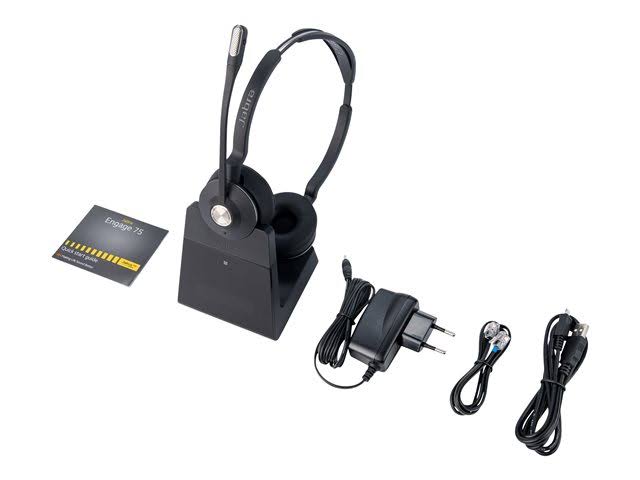 Black Stereo Headset Head-band N90506