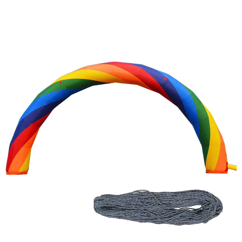 Inflatable Rainbow Advertising Arch with PU Coated C65172
