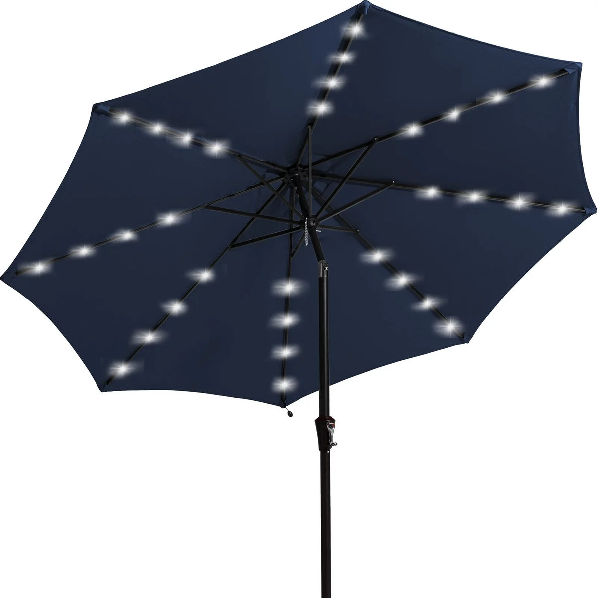 10 ft LED Solar Patio Umbrella B79028