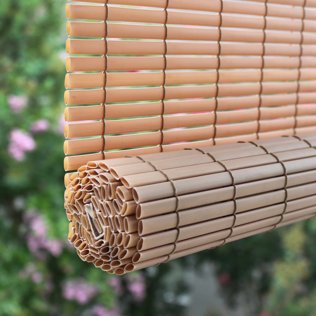 Cordless PVC Roll-up Outdoor Sun Shade, 96Wx72L Q239