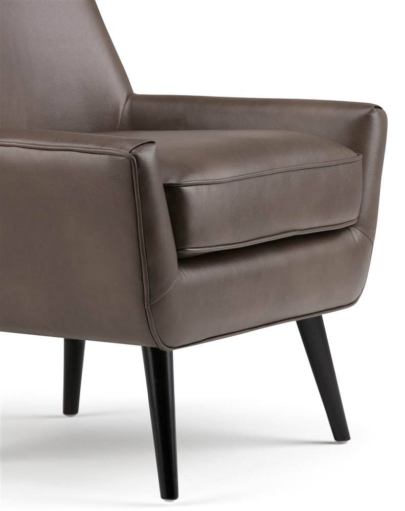Warm Grey Accent Chair A611