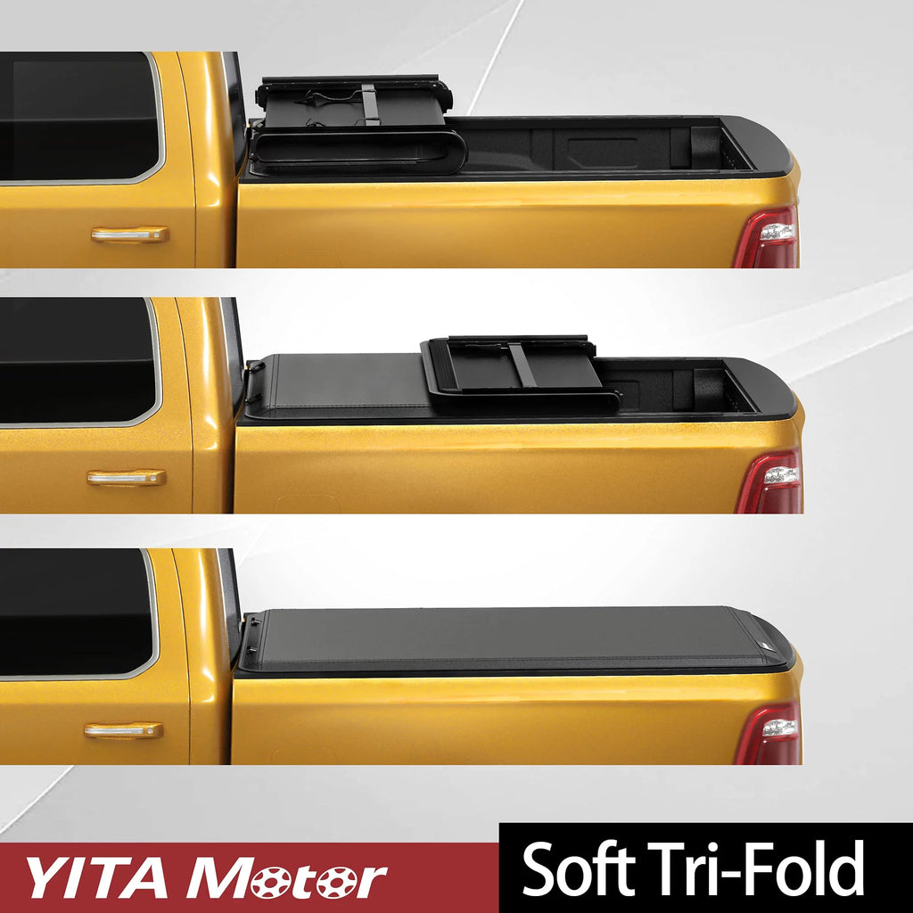 Soft Tri-fold Truck Tonneau Cover 5.8 ft Bed M652