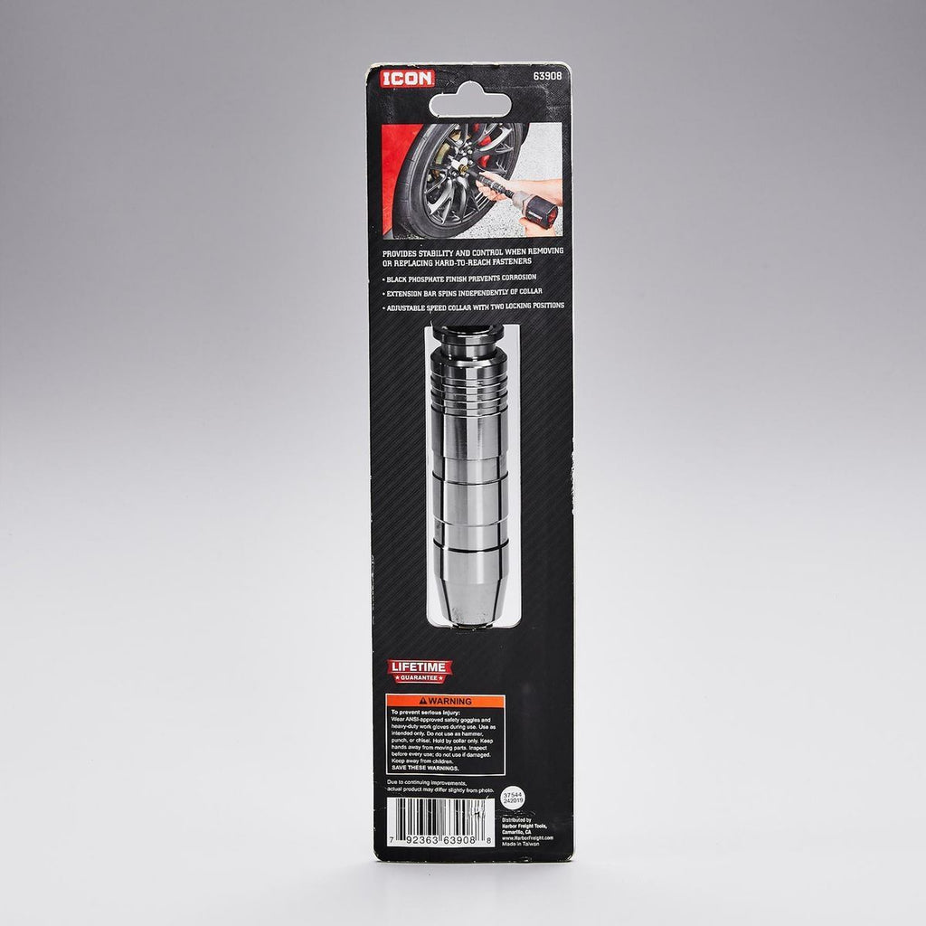 10 in. 1/2 in. Drive Impact Extension Bar F44482