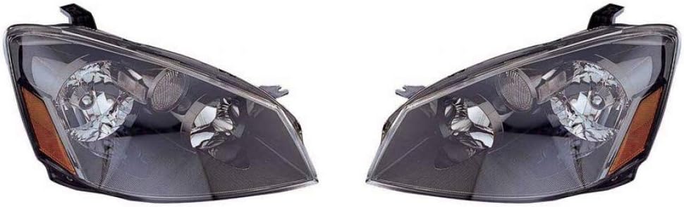 Headlight Assembly Pair for Nissan Altima 2005 2006 D5539