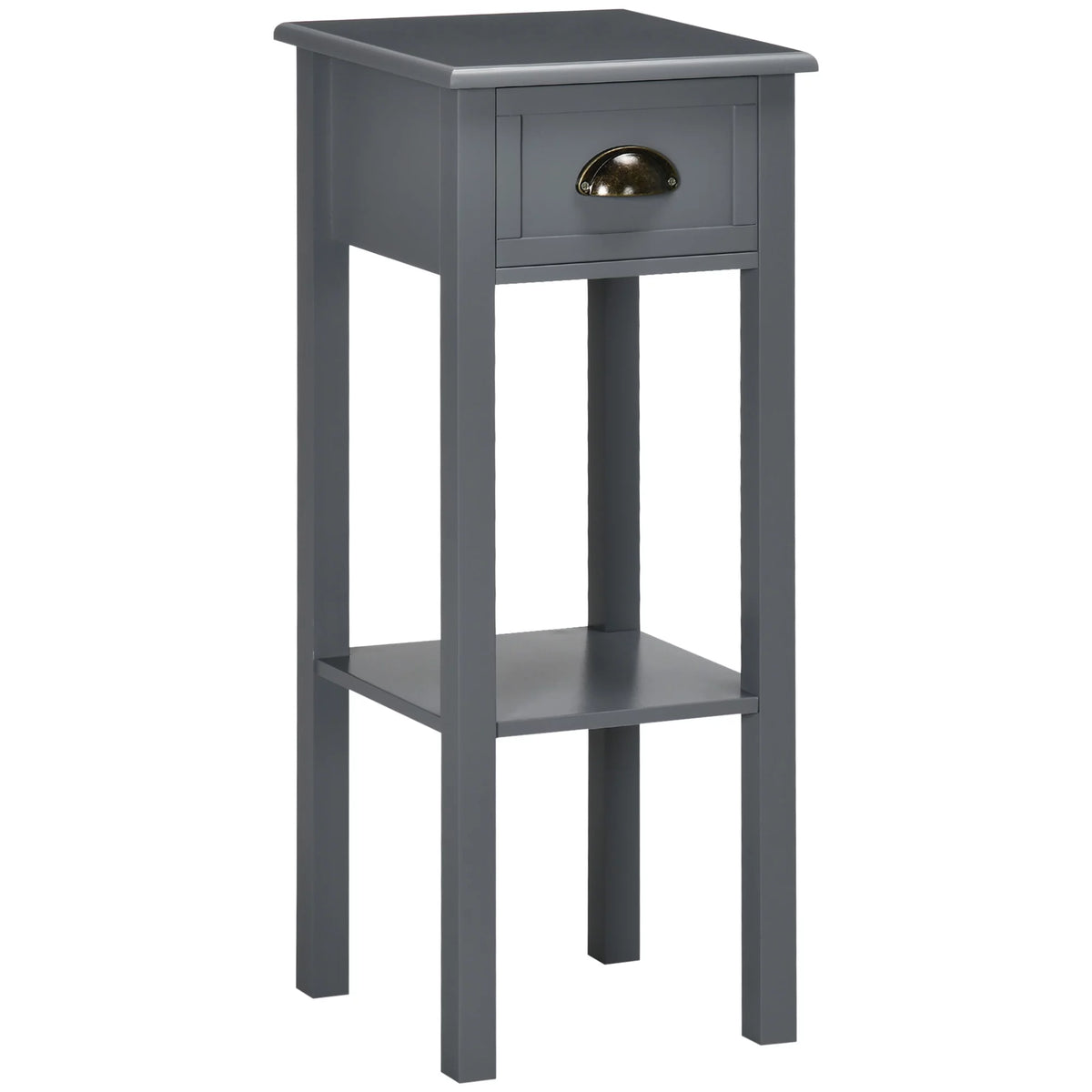2-Tier Side Table with Drawer Shelf M761134
