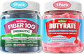 Butyrate Gummies with Probiotic Prebiotic Postbiotic Fiber C9647