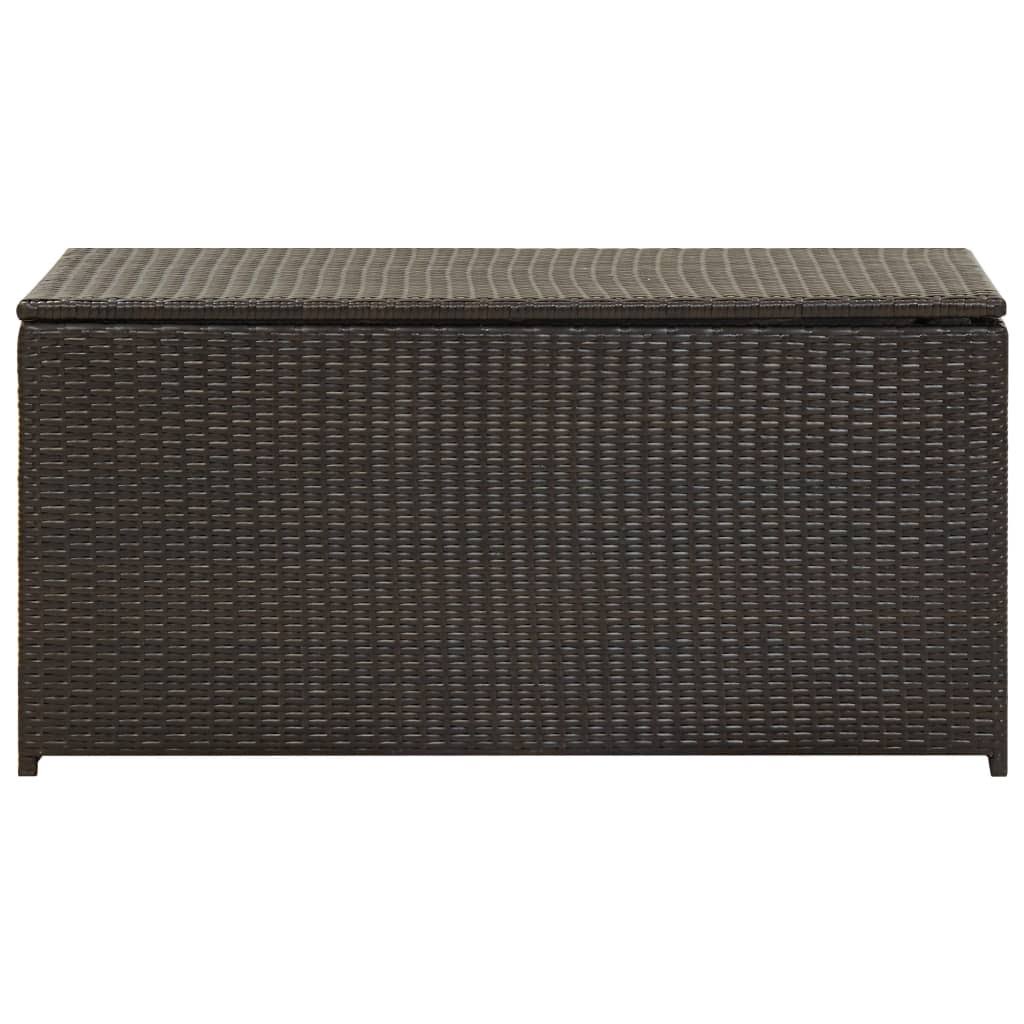 Poly Rattan Garden Storage Box O491311