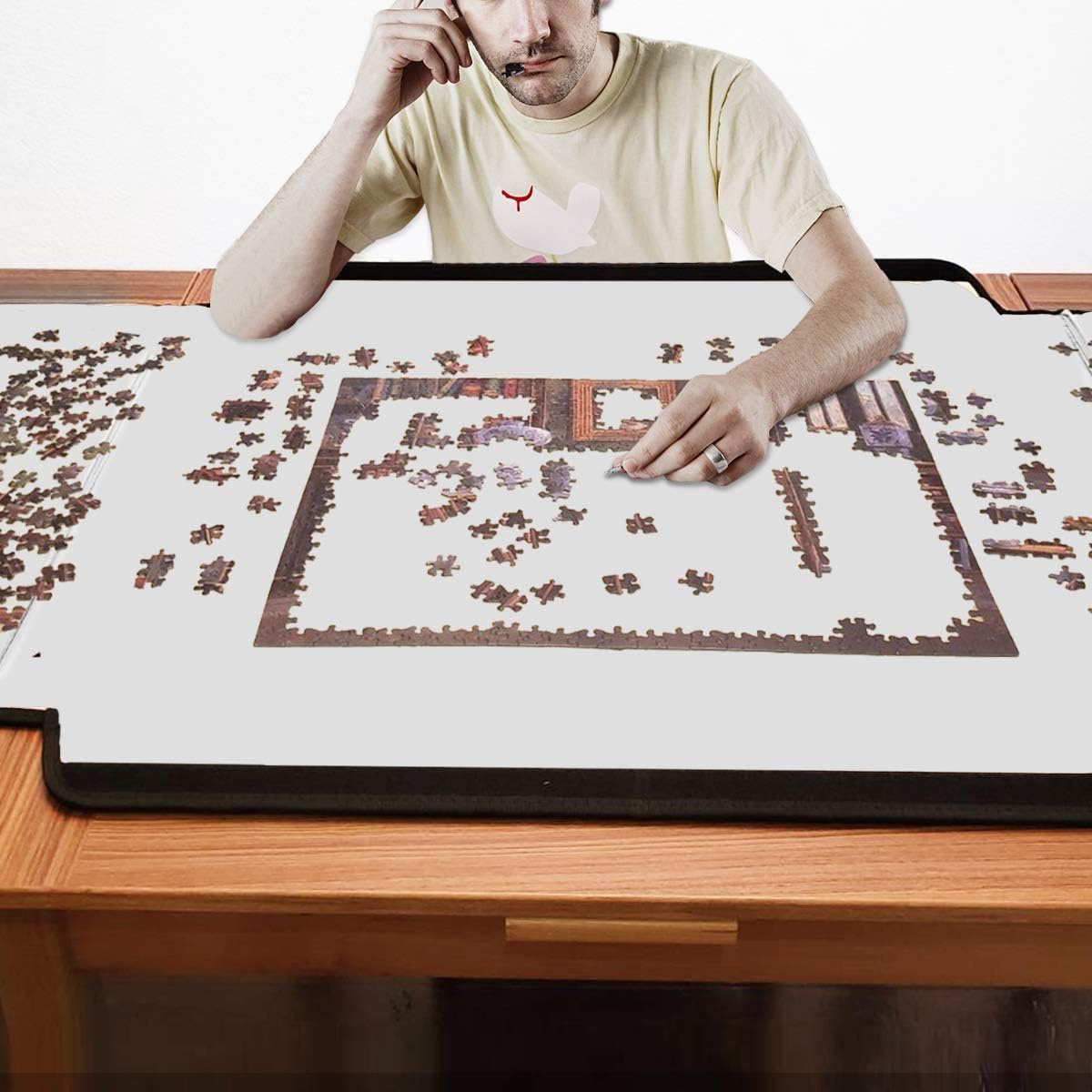 1500 Piece Jigsaw Puzzle Board with Non-Slip Surface X5028