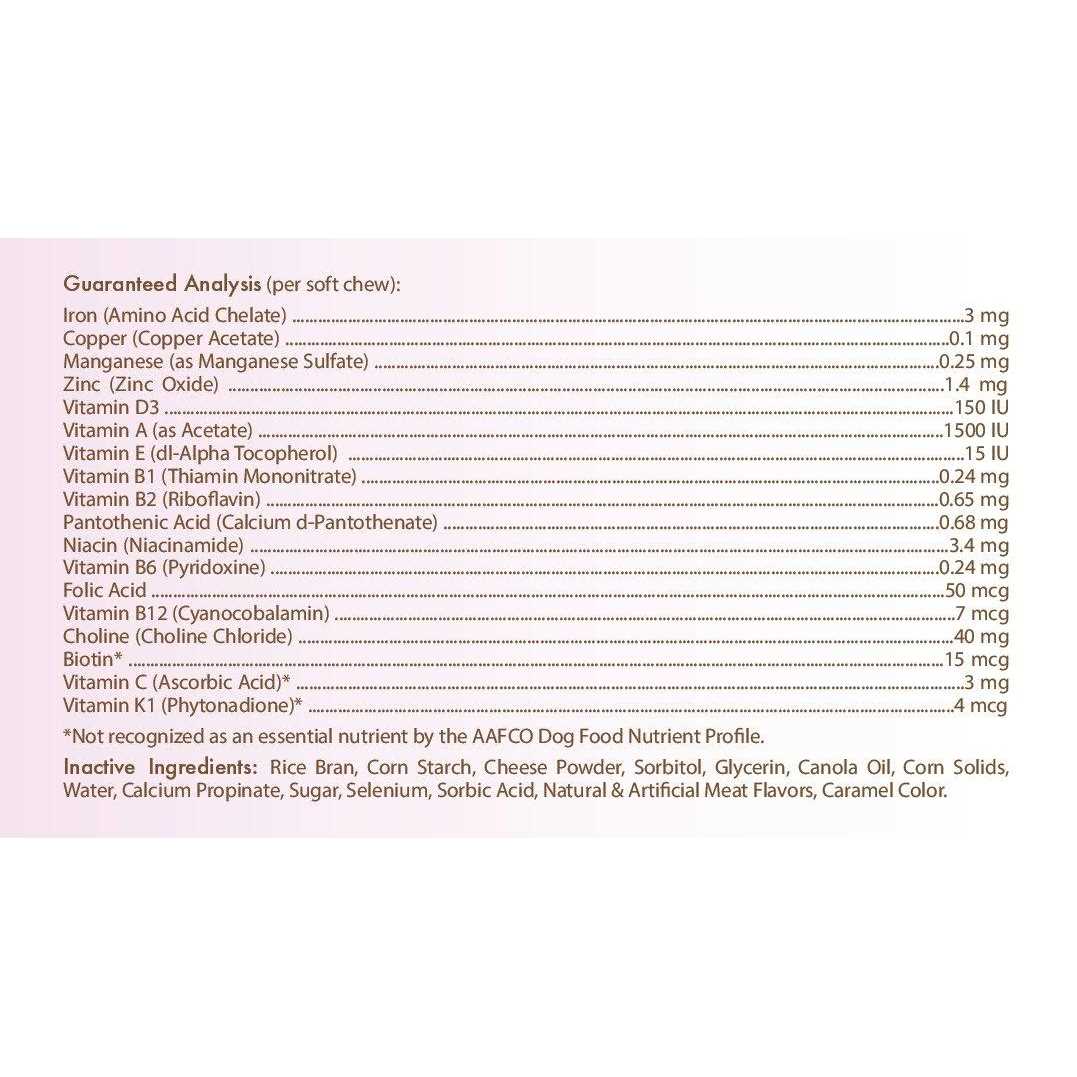Multi-Vitamin Soft Chew Dog Supplement G98086