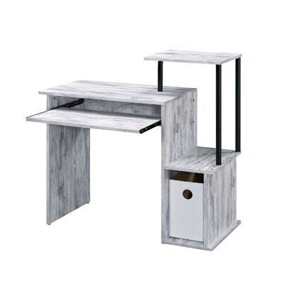 Antique White Solid Wood Desk X5113
