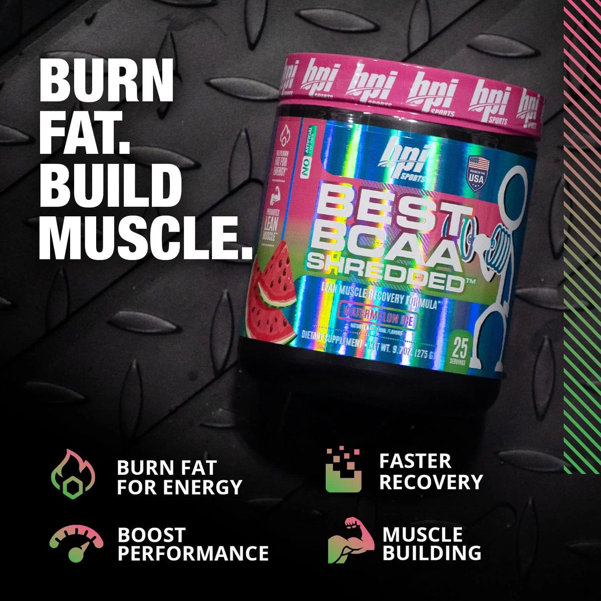 BCAA 25 Servings Watermelon Ice D393225