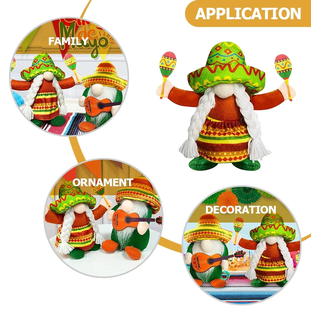 Set of 4 Doll Ornaments R26605