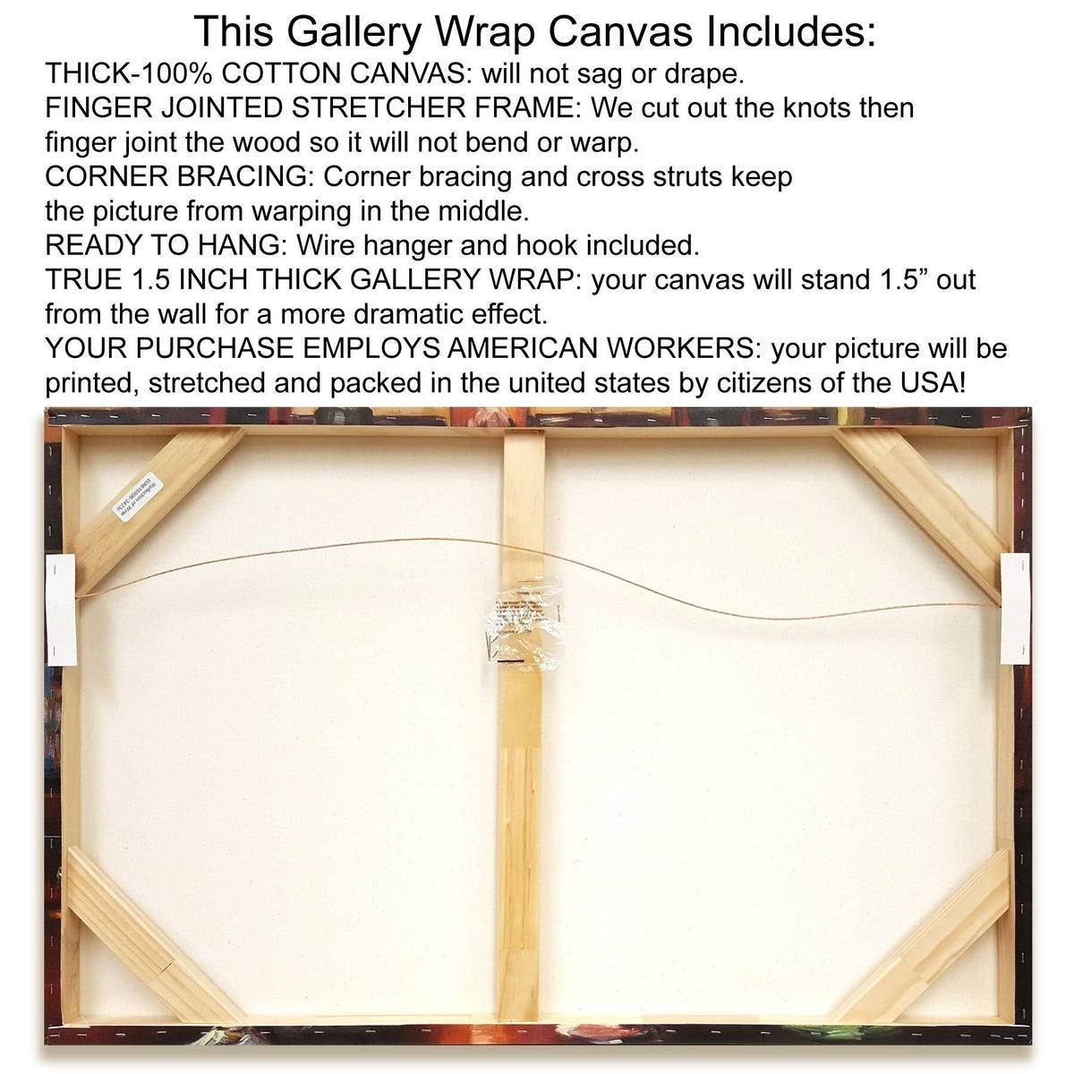 Giclee Print on Canvas, 20x22 x 24x22 S98914