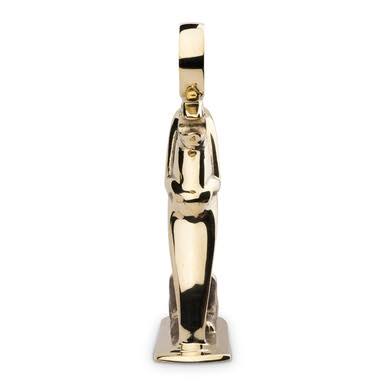 Polished Brass Bar Rail Bracket C5640