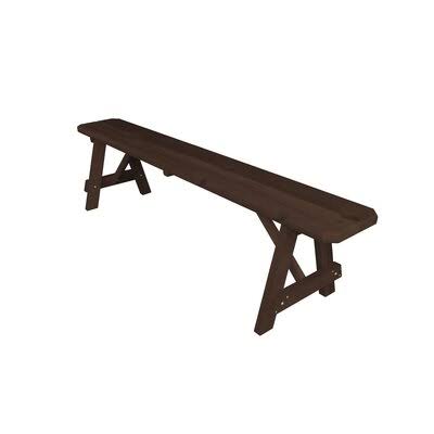 Walnut Stain Wood Bench M731880
