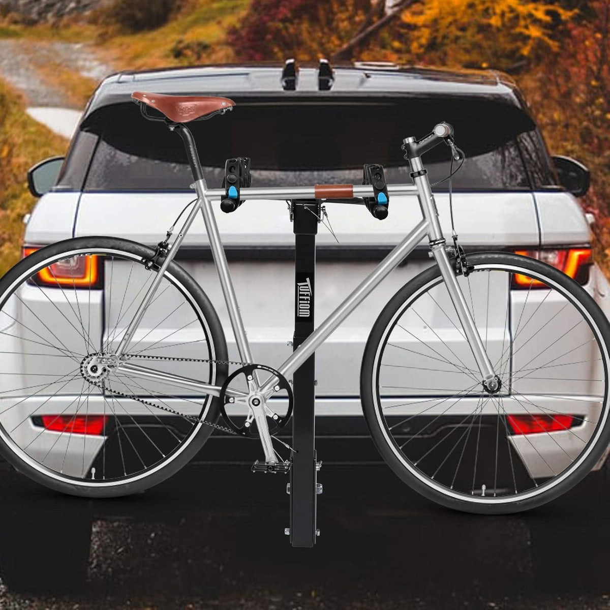 3-Bike Hitch Mount Rack with 2Inch Hitch Receiver, Black T98850