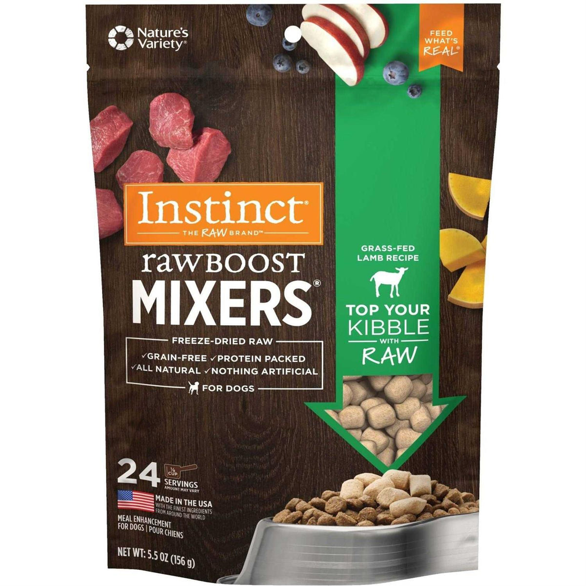 Freeze-Dried Grain-Free Dog Food Topper Q6270