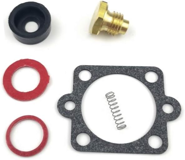 Carburetor Rebuild Kit with Gasket for 6 8 9.9 10 15 20 25 HP 2cyl Outboard Q855