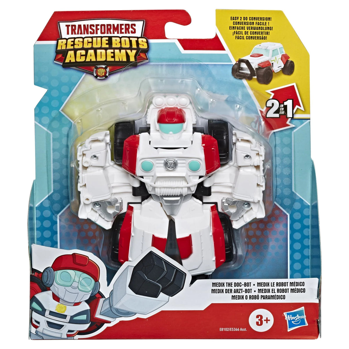 Medix the Doc Bot Preschool Kids Toy Action Figure (5”) C8156