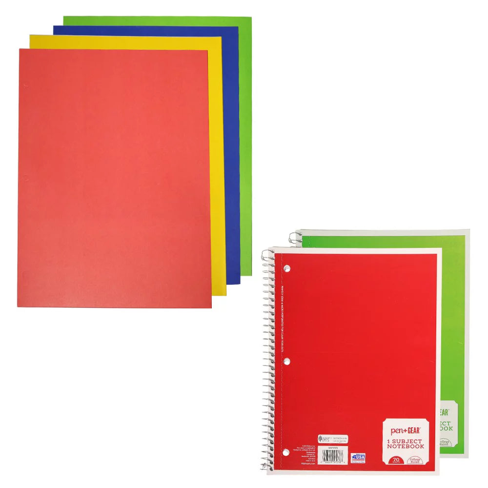15 Inch 24 Pack Backpacks with 52 Piece School Supply Kits J8243