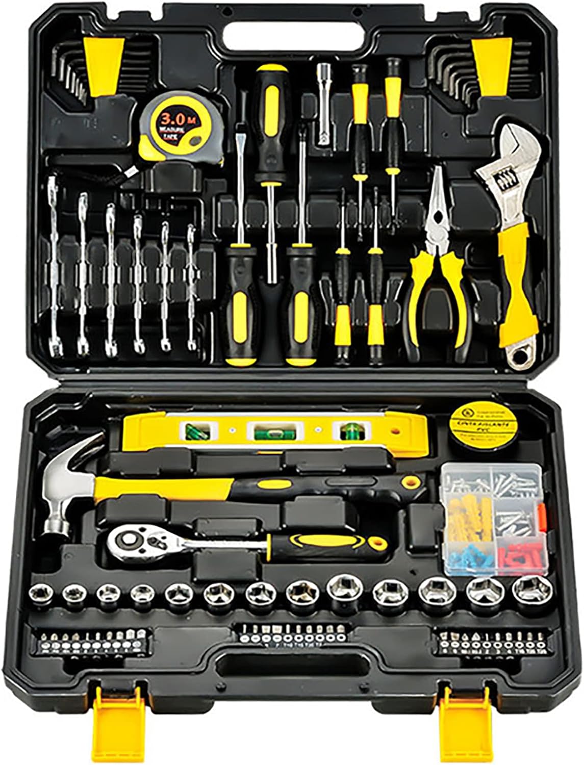 108 Piece General Household Hand Tool Set W7701