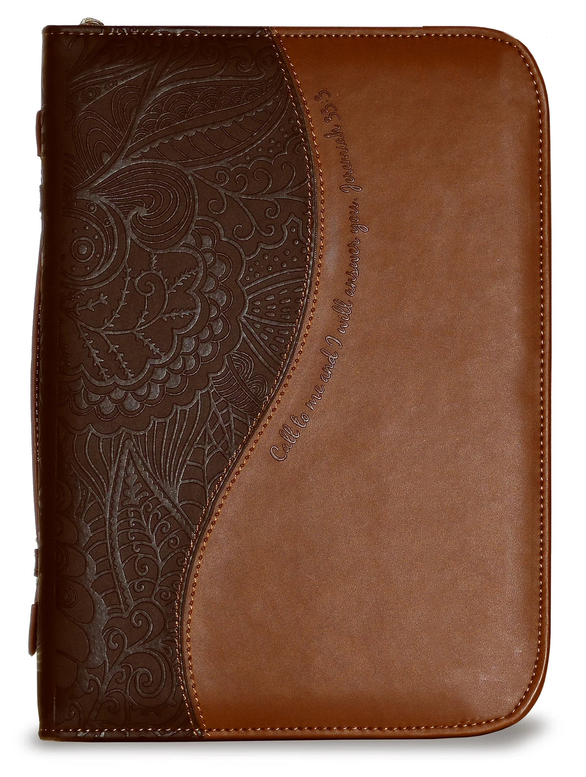 Brown XL Bible Cover S7891