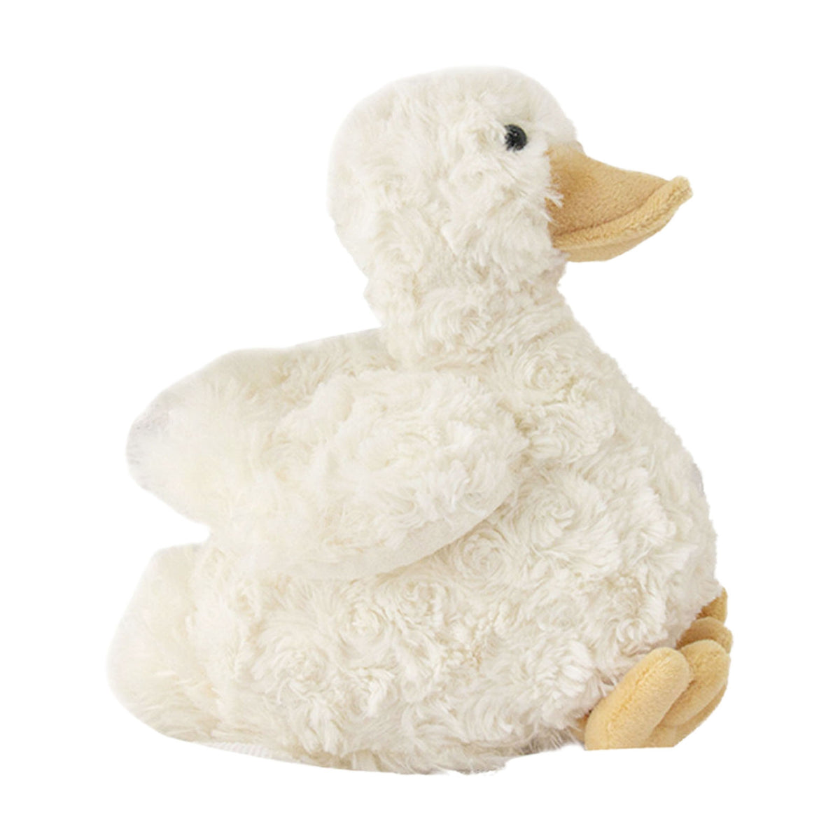 7.8in Fluffy Duck Plush Toy with PP Cotton Filling H6052