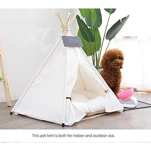 Portable Pet Teepee with Thick Cushion P6994