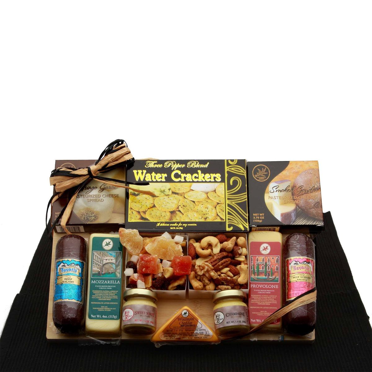 Meat Cheese Gourmet Gift Basket K19710