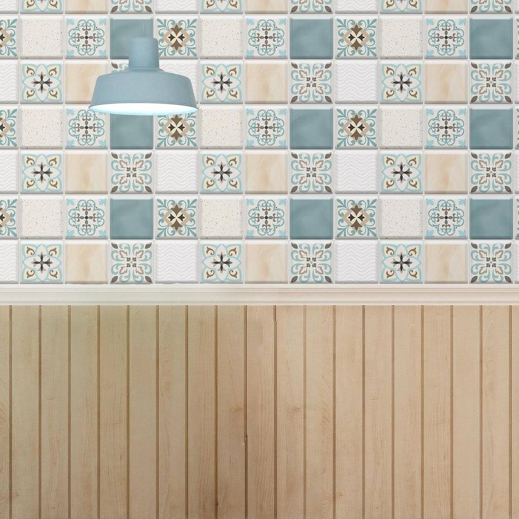 32pcs Peel and Stick Kitchen Backsplash J87324