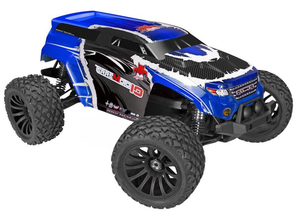 1/10 Scale Brushless Truck Blue SUV O87298