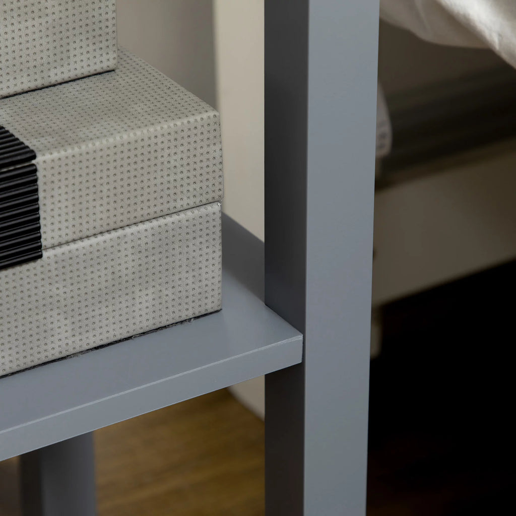 2-Tier Side Table with Drawer Shelf M761134