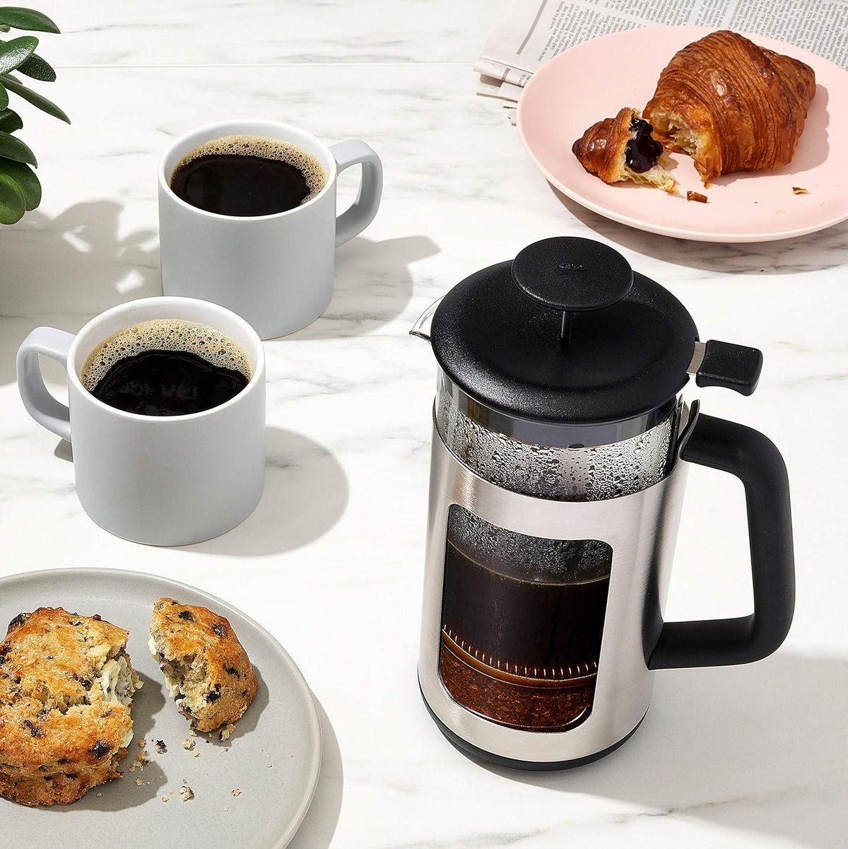 French Press, Steel Pack of 2 B777