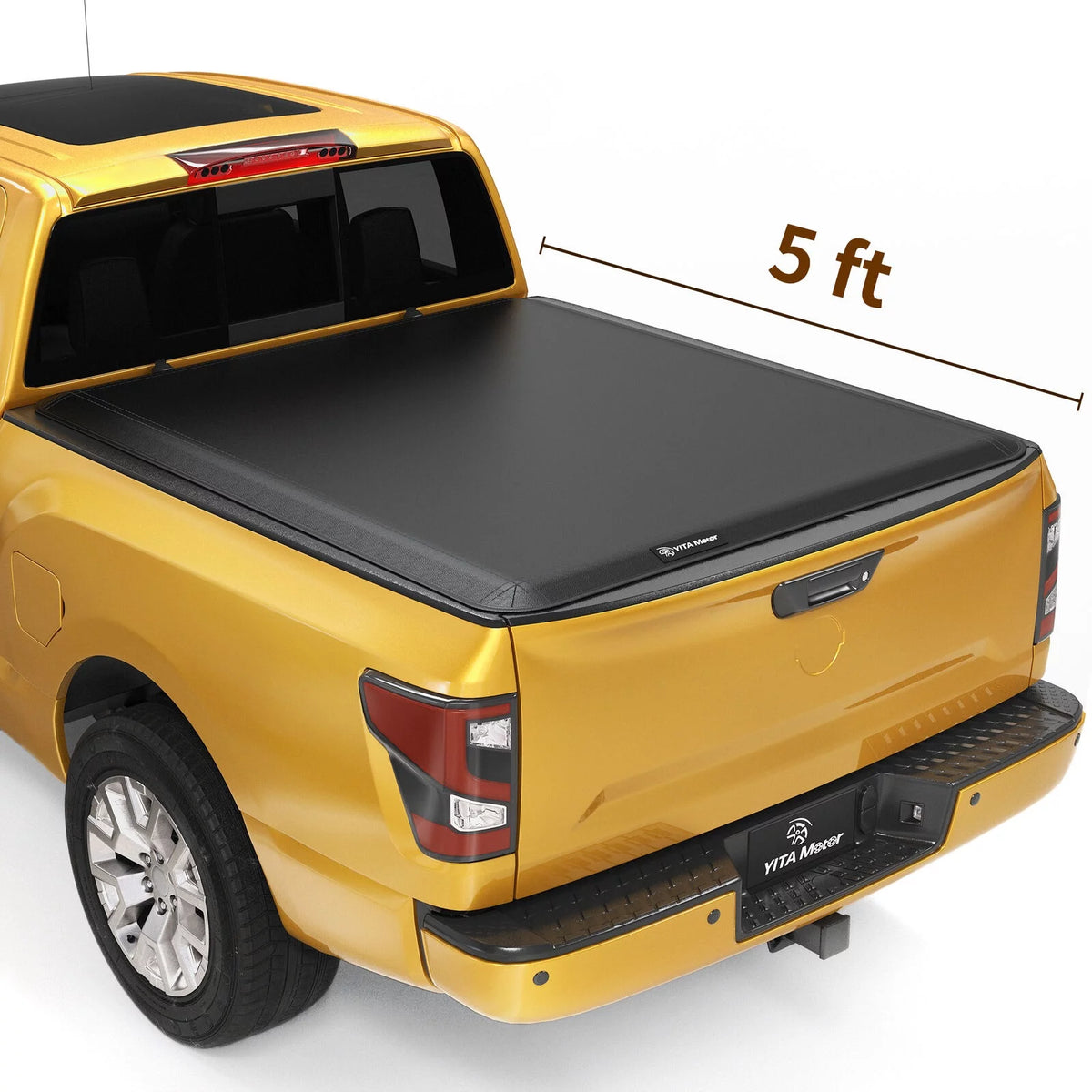 Soft Tri-fold Truck Tonneau Cover 5.8 ft Bed M652