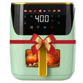 Air Fryer Large 8.5 QT Green 8 in 1 Touch Screen Visible Window 1750W A748