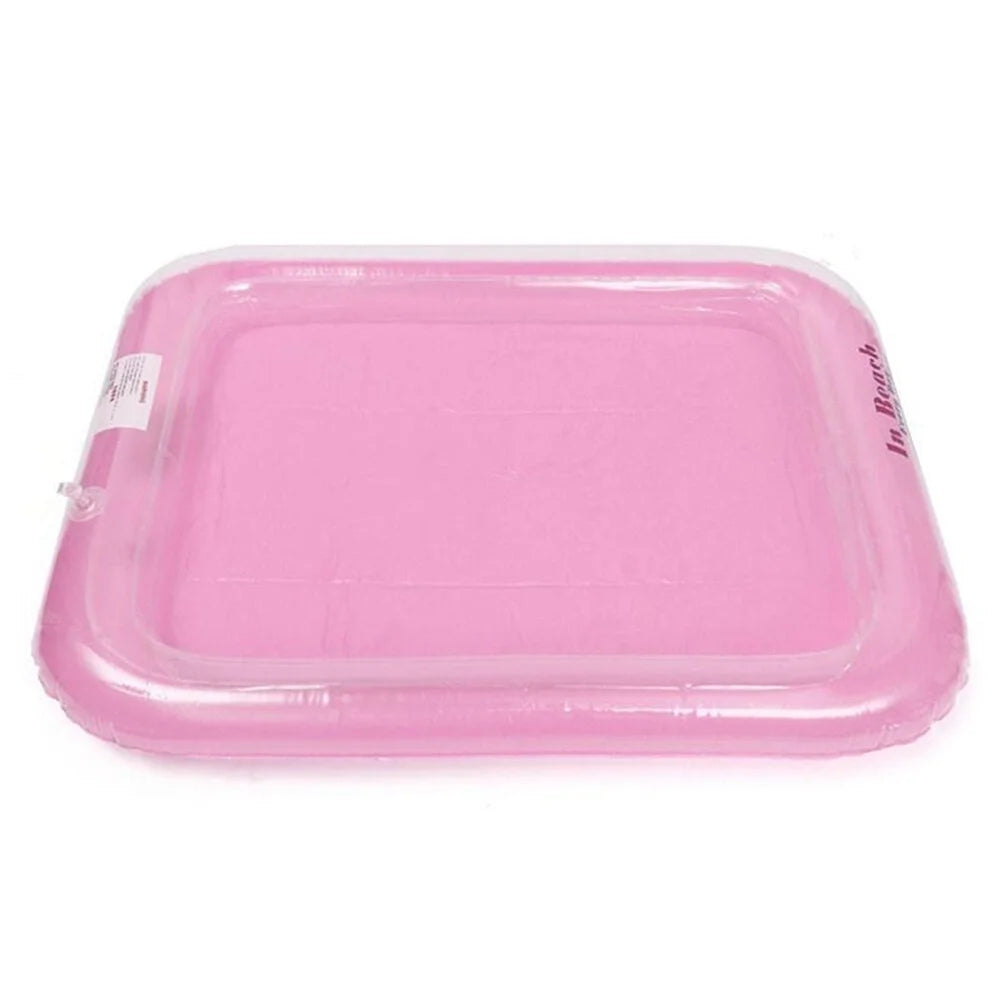 Pink Inflatable Sandbox Play Sand Toy Tray B877379
