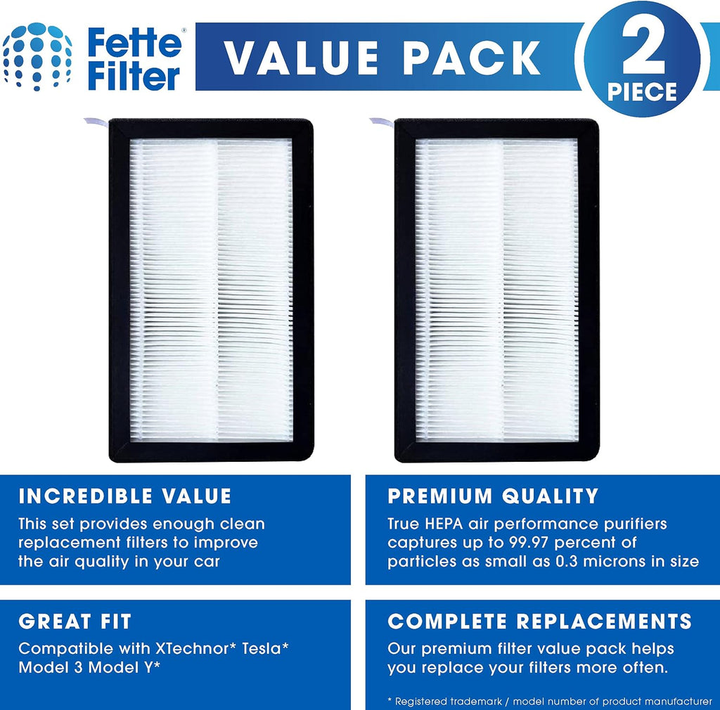 Upgraded Cabin Air Filter with Activated Carbon Pack of 2 G260