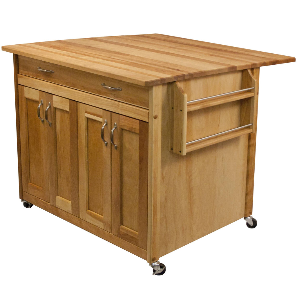Kitchen Island with Drop Leaf P80033