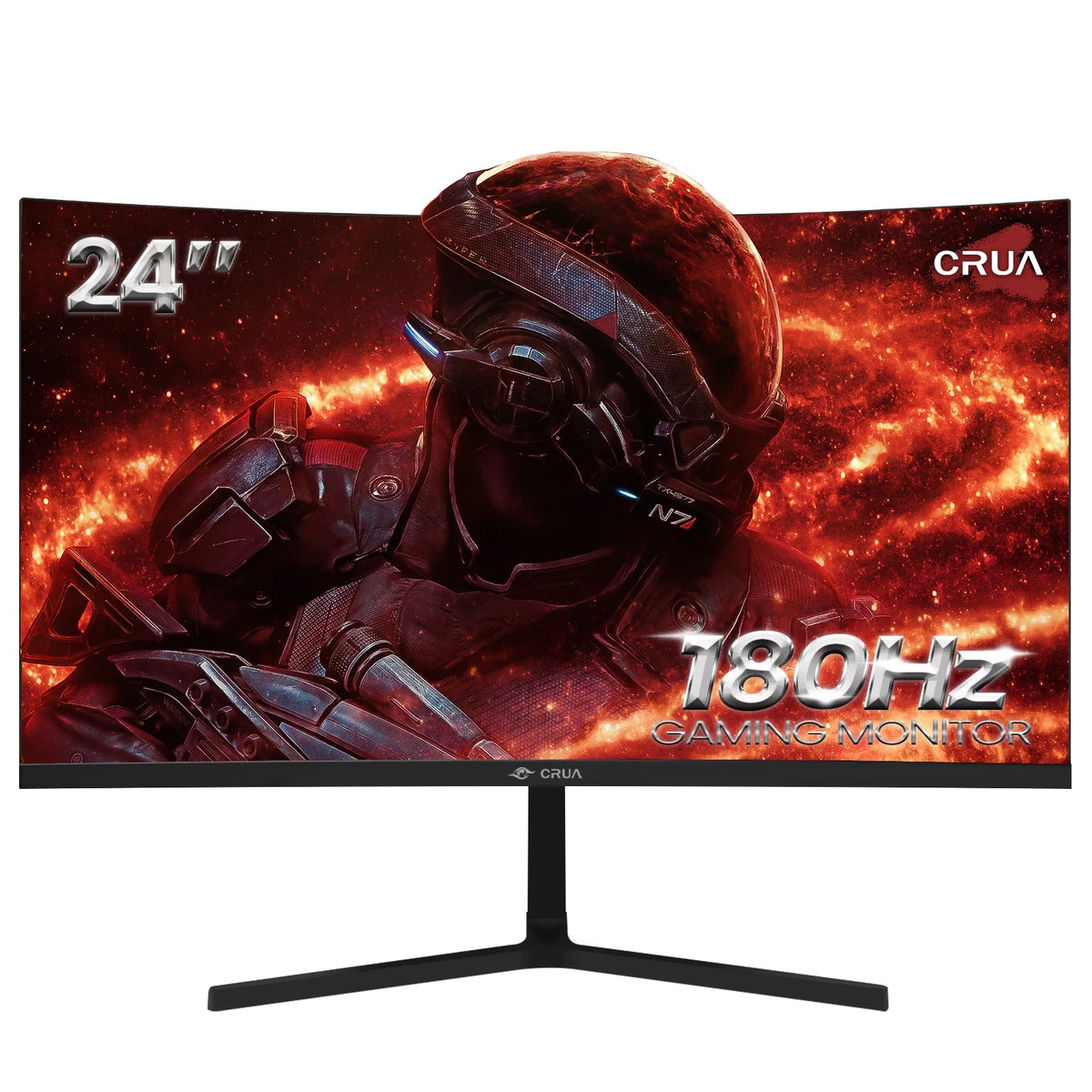 24" 165Hz Curved FHD 1080P Frameless Gaming Monitor S571170