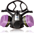 Half-Face Respirator Mask with 2x P100/Multi-Gas Combination Cartridge X529045