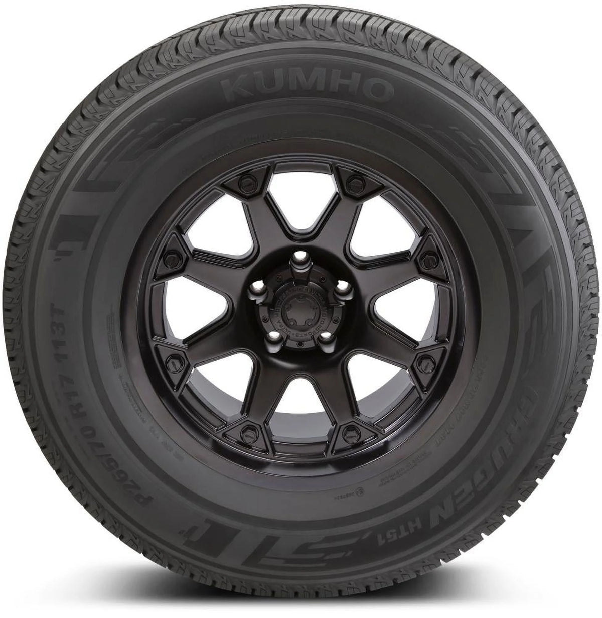 255/65R17 Kumho Crugen HT51 110T Tire F783706