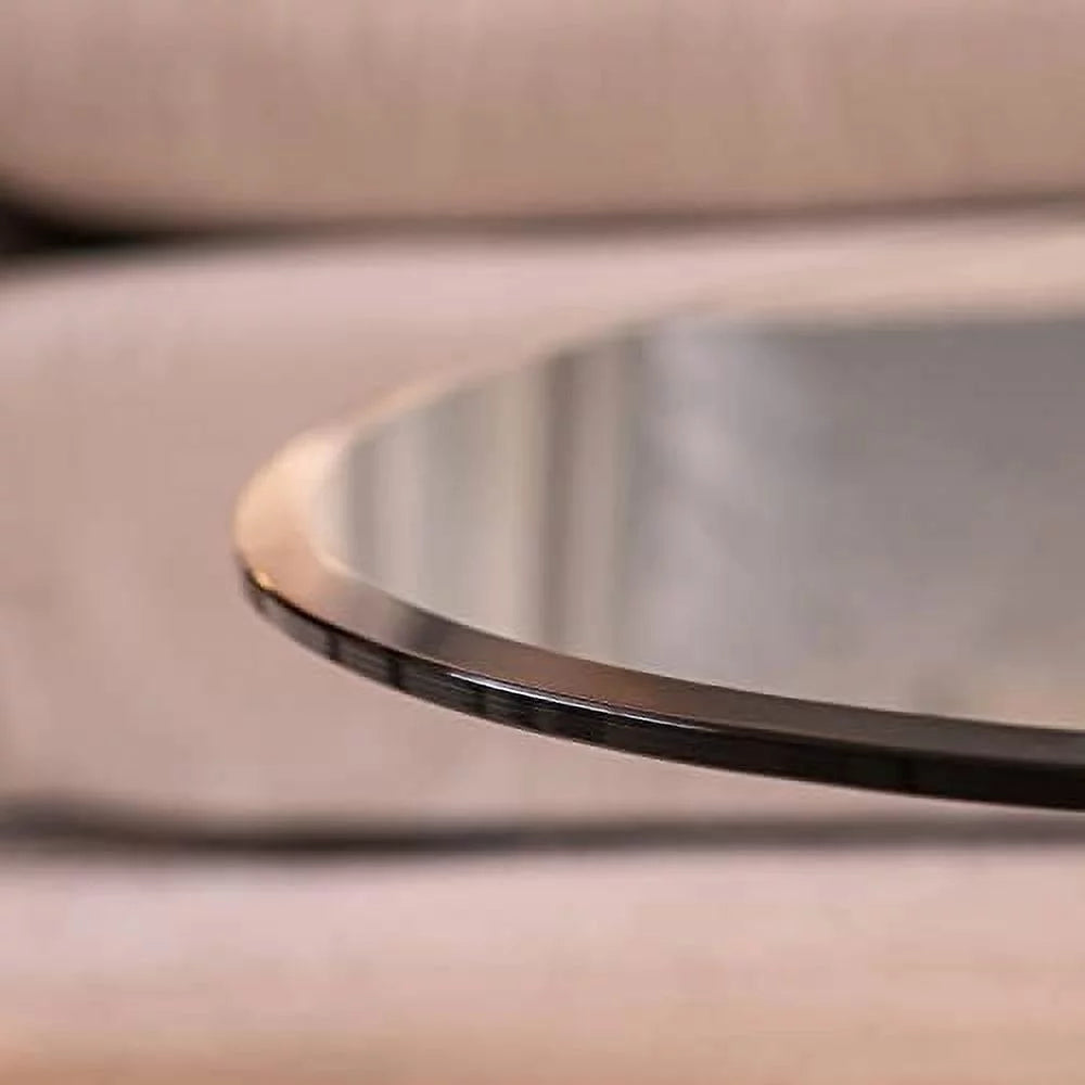 38" Round 1/4" Thick Tempered Clear Glass Table Top X97748
