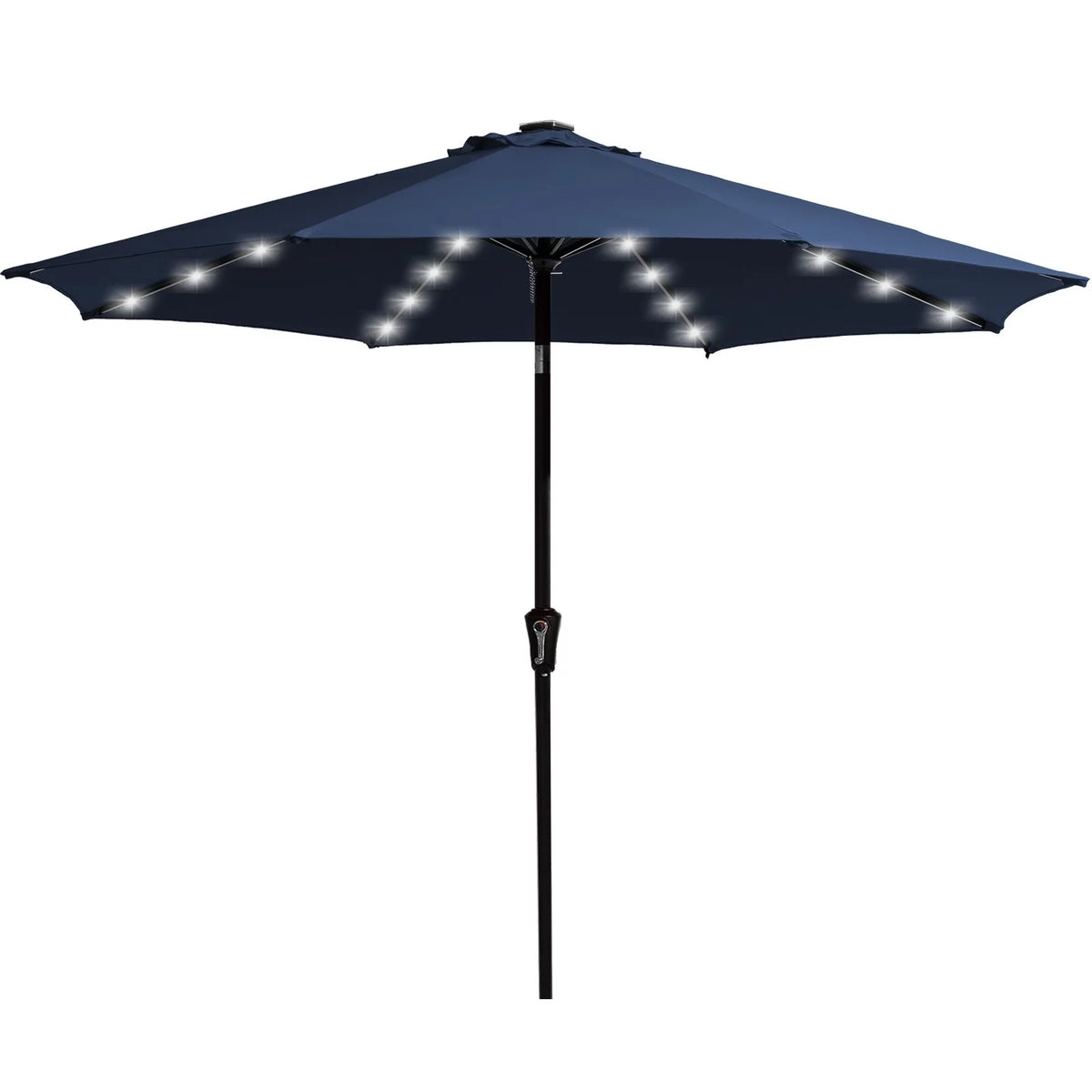 10 ft LED Solar Patio Umbrella B79028