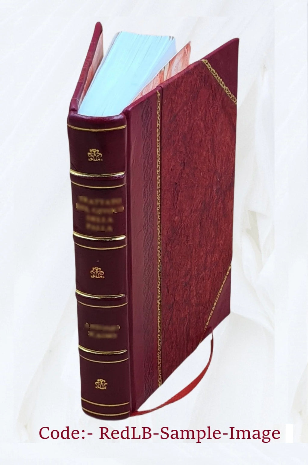 Treatise on Pastel and Indigo Extraction 1813 Leather Bound D23860