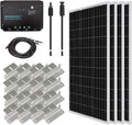 400 Watt 12 Volt Monocrystalline Solar Starter Kit with Wanderer D4625