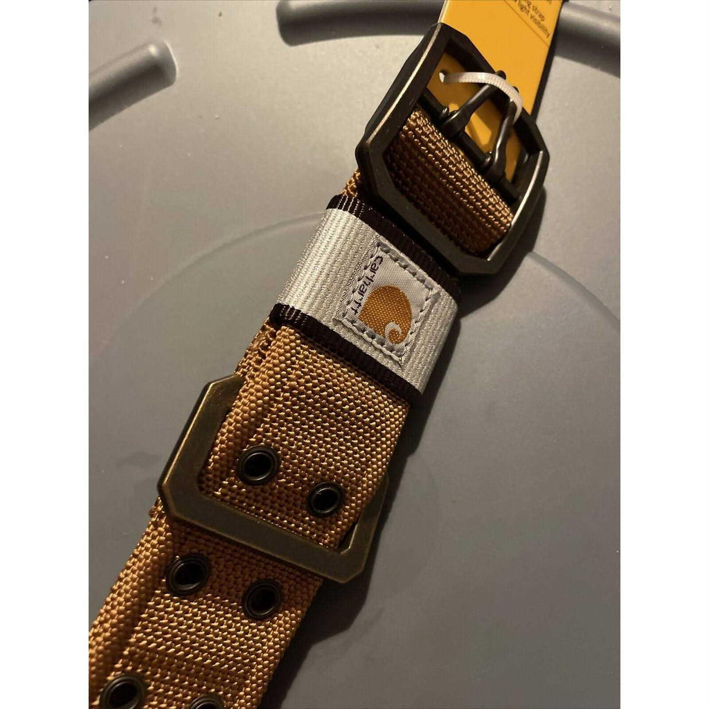 Brown Nylon Wide Dog Collar O733882