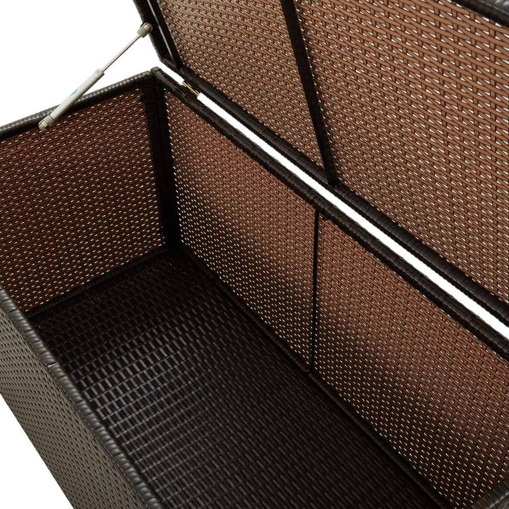 Poly Rattan Garden Storage Box O491311